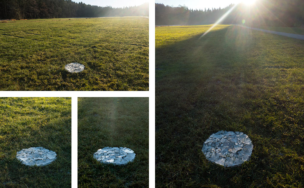 Land Art Achim Booth – Eis